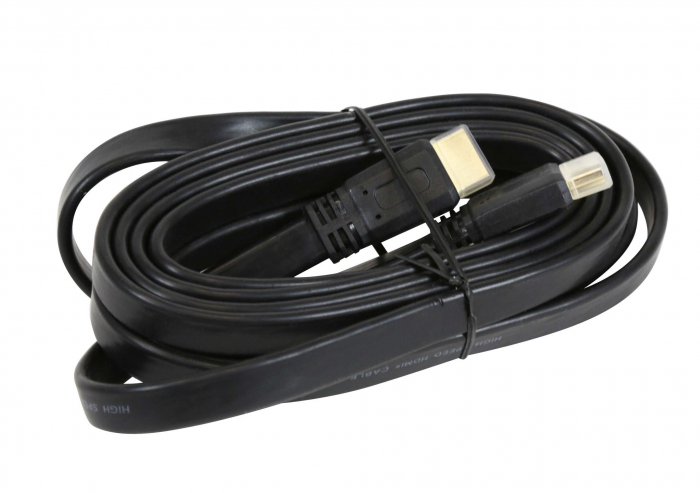 Cablu HDMI-HDMI Bulk Omega, 4K, 1.4, Gold-Plated, 5 m [2]