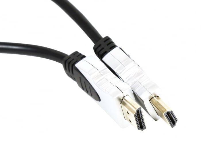 Cablu HDMI v.1.4 Omega auriu 1.5m [4]