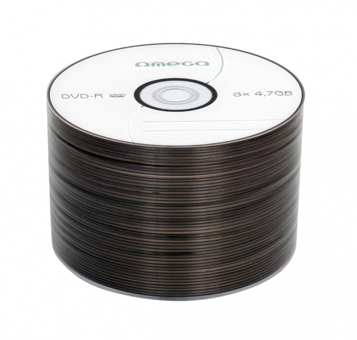 Set 50 DVD-R Omega, 4.7 GB, 16x [2]