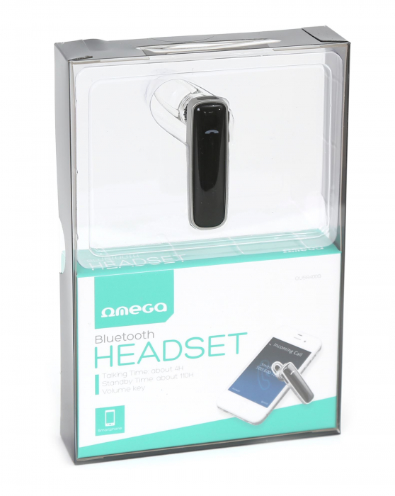 Casca Bluetooth Omega R400 V3.0+EDR MONO ,neagra [3]