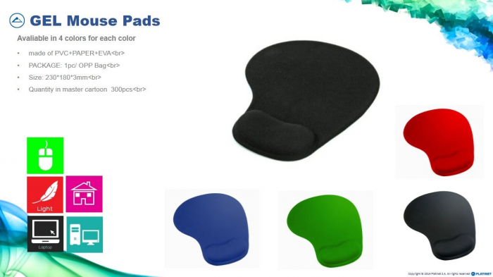 Mouse pad, Omega, 26 x 22 x 0,3 cm, Verde [4]