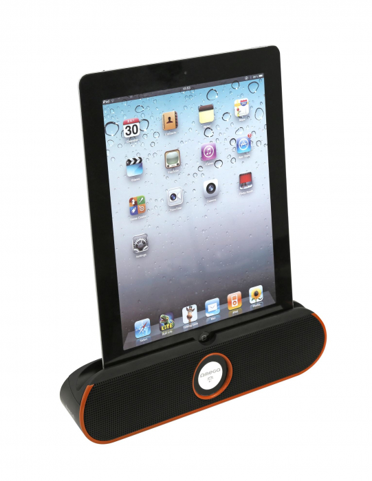Boxa Portabila Omega Bluetooth 2x3W OG44O, Portocalie [3]