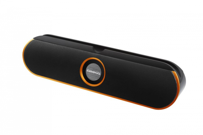 Boxa Portabila Omega Bluetooth 2x3W OG44O, Portocalie [5]