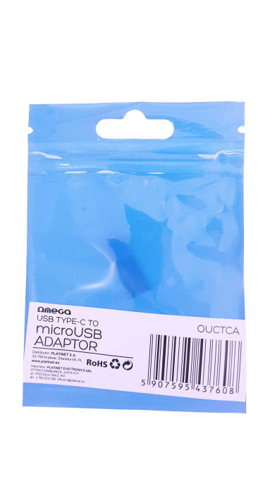 Adaptor Omega usb type -plug to micro usb - OUCTCA [5]