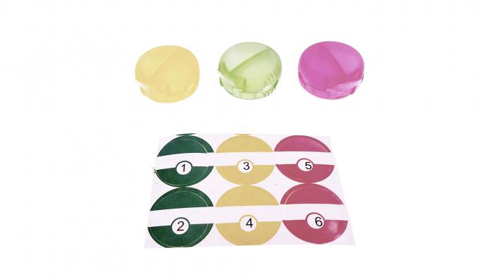 Organizator, identificare cabluri - set 3 buc [3]