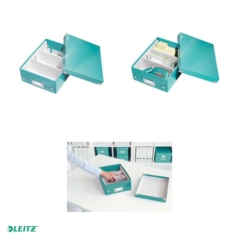Organizer mica Leitz Click&store, turcoaz [4]