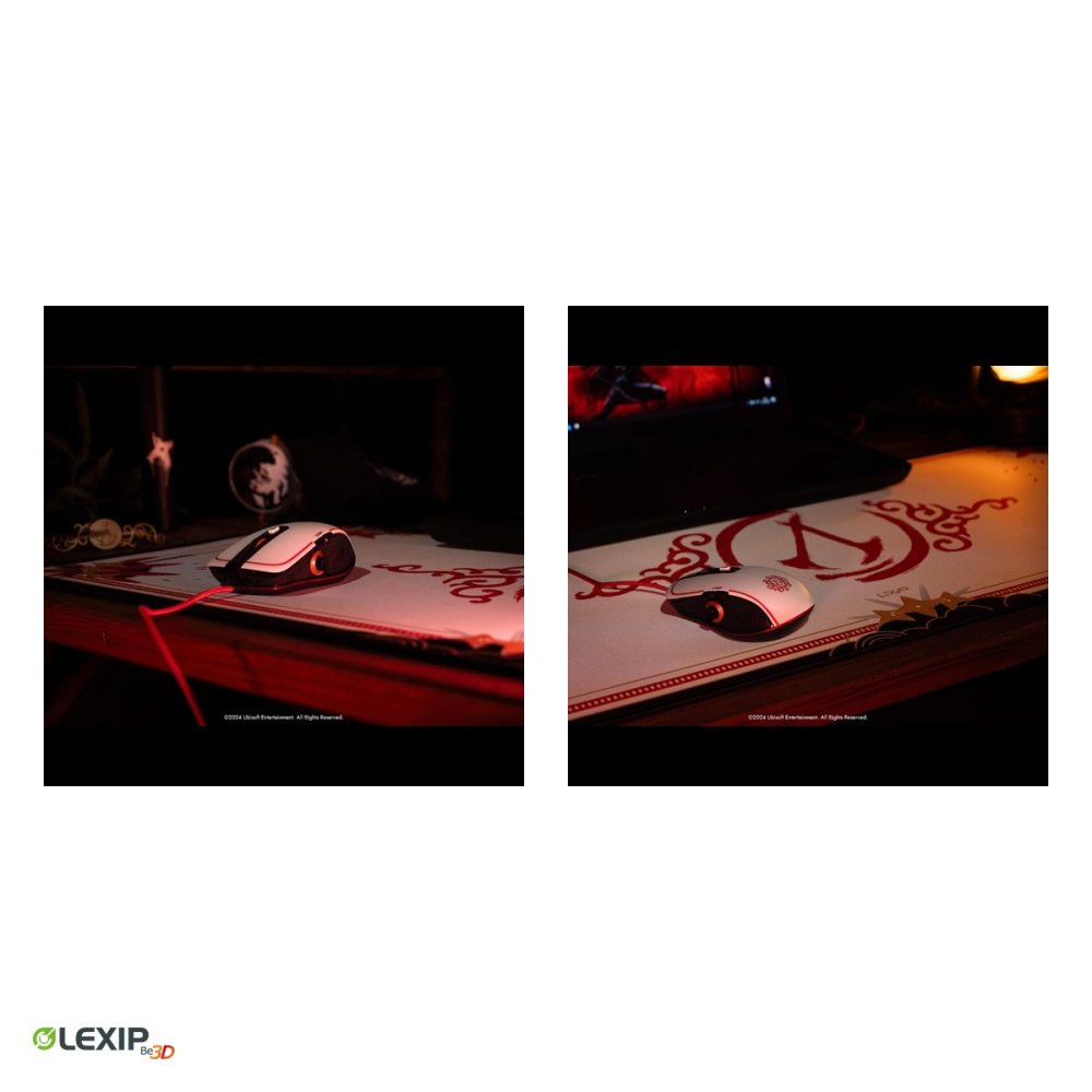 Pachet gaming Lexip Assassin's Creed Shadows Initiate, joc PC, mouse cu fir cu joystick, 12000 DPI, si mousepad XXL 900 x 400 mm, UBXLXBOX001 [5]