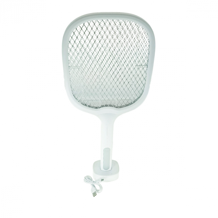 Paleta anti-insecte cu lampa UV, Esperanza Insect Killer Swatter UV Blaster 95598, actionare automata sau manuala, dimensiuni 52 x 22 x 3 cm, gri [4]