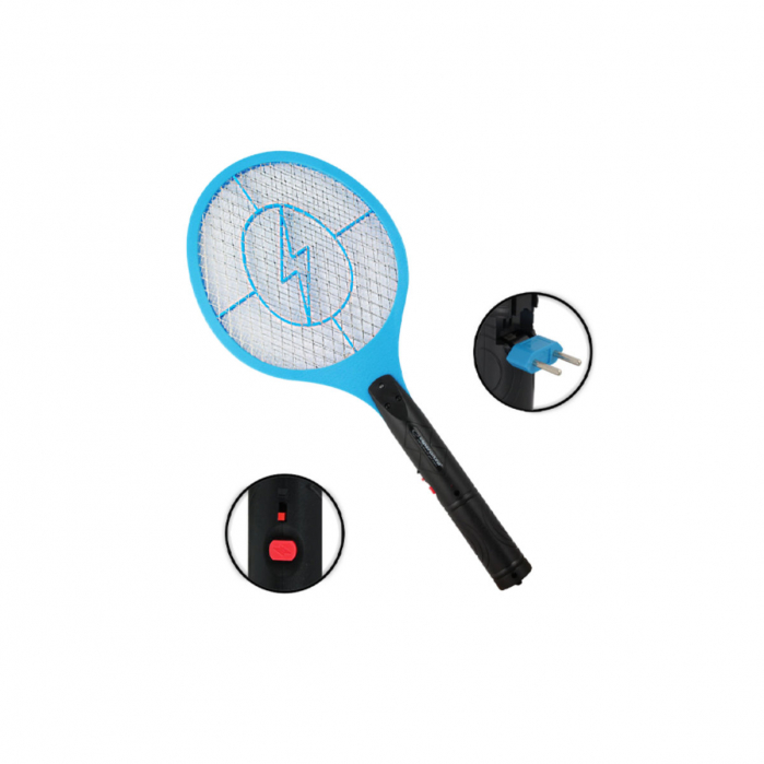 Paleta electrica anti-insecte, 3W, Esperanza Lightning, albastra [2]