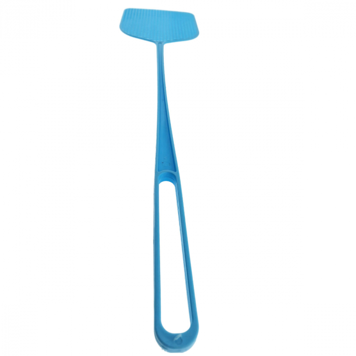 Paleta manuala Anti-Muste si Insecte cu maner flexibil, suprafata 130 x 115 x 2 mm, lungime maner 360mm, albastra [5]