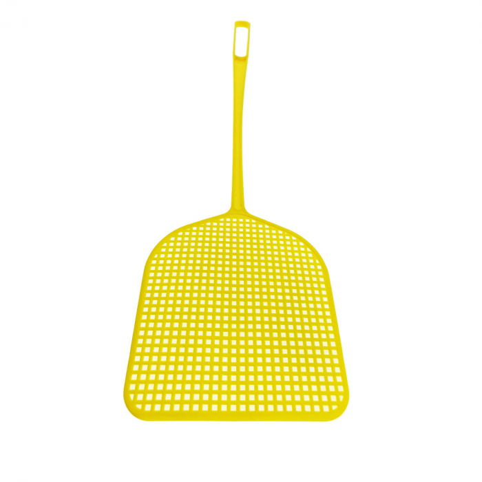 Paleta manuala Anti-Muste si Insecte cu maner flexibil, suprafata 130 x 115 x 2 mm, lungime maner 360mm, galbena [2]