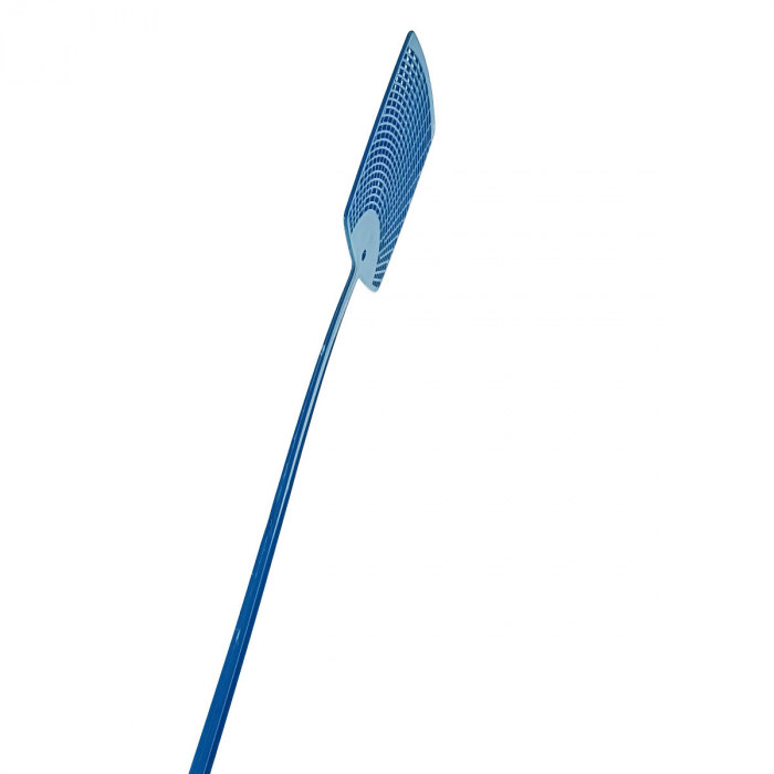 Paleta manuala pentru muste si insecte, 115 x 100 x 2 mm, cu maner flexibil de 330 mm, YT-618, albastra [3]