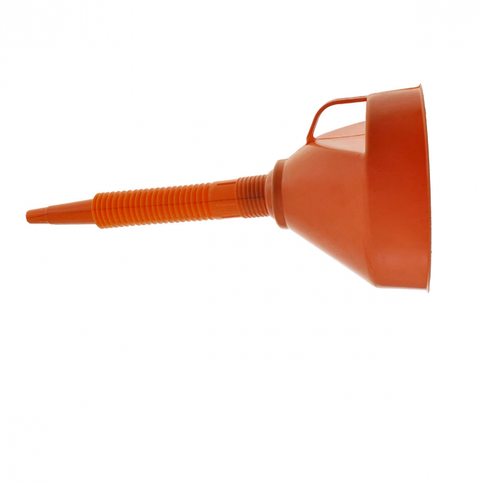 Palnie cu furtun flexibil si sita, pentru apa, cu diametrul de 160 mm, din plastic, portocalie [4]