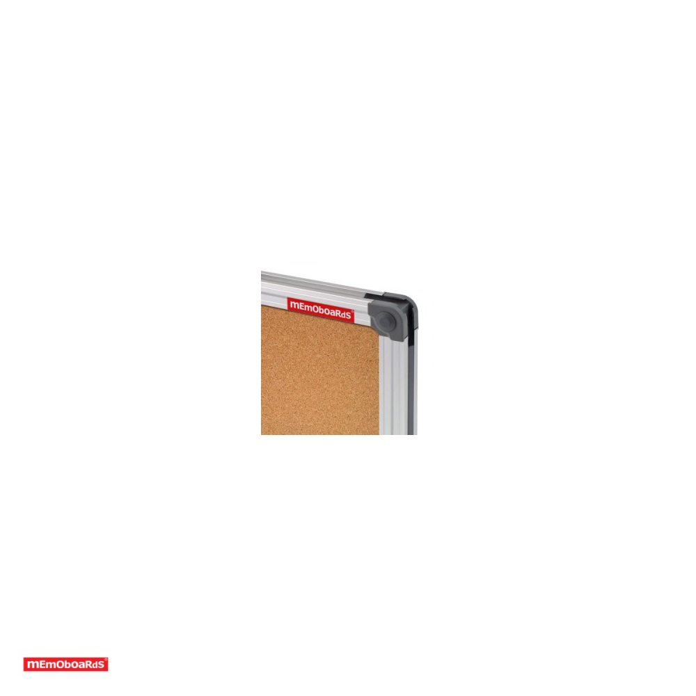Panou din pluta Memoboards Classic, rama din aluminiu, montare verticala sau orizontala, kit de montaj inclus, 40x60 cm [4]