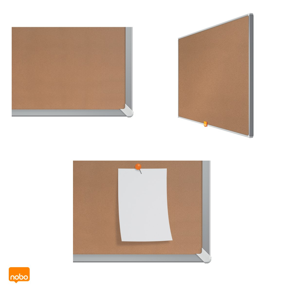 Panou din pluta Nobo Widescreen 32 inch, rama din aluminiu, sistem de montaj ascuns InvisaMount, 721x411 mm [4]