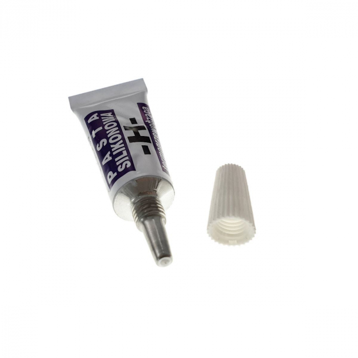 Pasta termoconductoare ,AG TermoGlue, adeziv termo-conductiv ,tub 7g,alb [2]