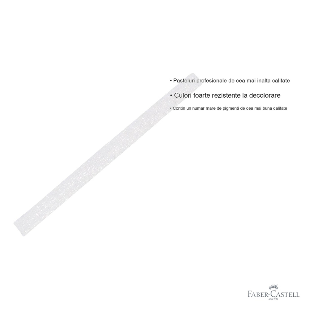 Pastel Pitt Monochrome Alb Soft Faber-Castell, pigmenti premium, pentru desen artistic si pictura [3]