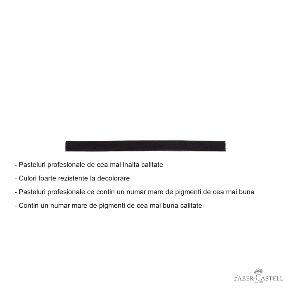 Pastel Pitt Monochrome negru ars Faber-Castell, pigmentare intensa, pentru detalii si suprafete mari [2]