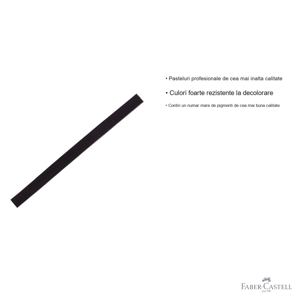 Pastel Pitt Monochrome negru ars Faber-Castell, pigmentare intensa, pentru detalii si suprafete mari [3]
