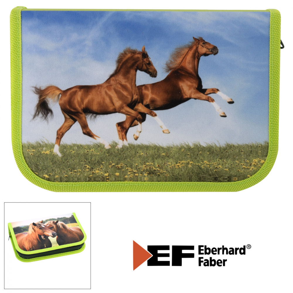 Penar Eberhard Faber model Cai, echipat 42 piese, 19,6 x 13,2 x 3,4 cm, cu fermoar, asortat [4]