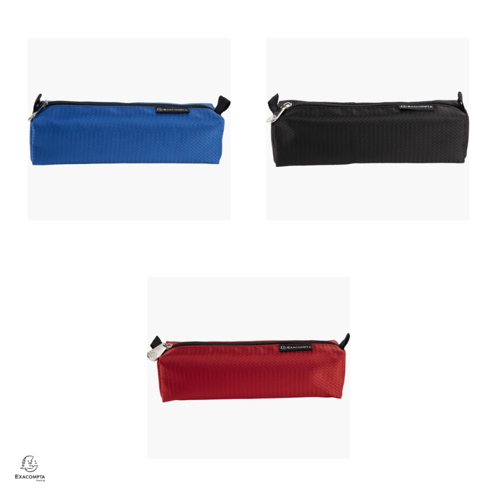 Penar etui Exacompta Opak din poliester, 22.5x7.5x8 cm, diverse forme, multicolor [4]