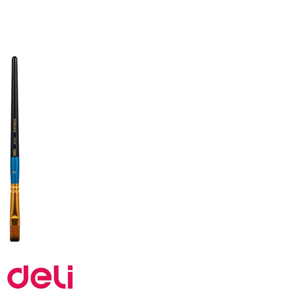 Pensula cu varf tesit Deli No. 14, par nailon moale, pentru pictura si desen artistic [3]