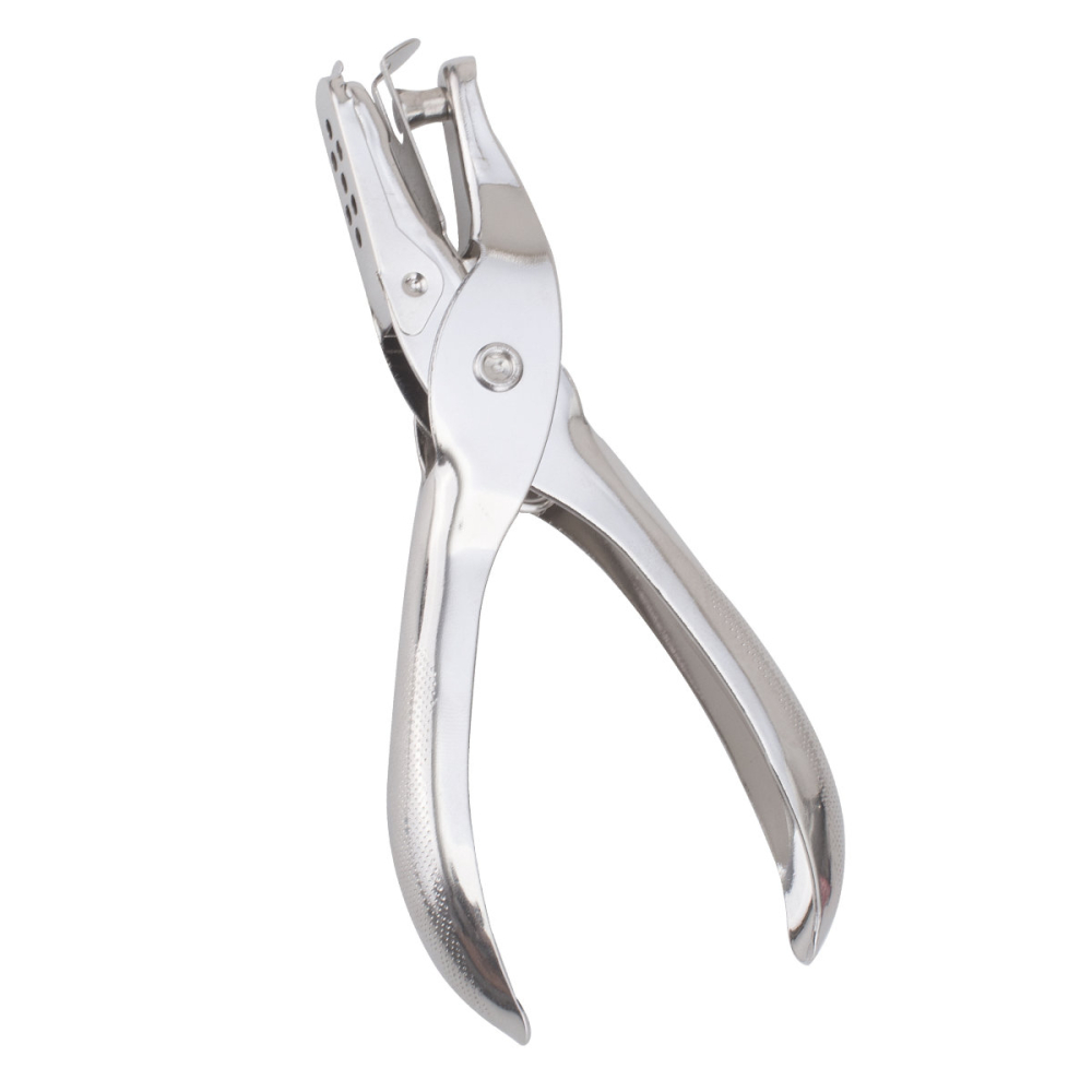 Perforator 8 coli o singura perforatie E0114, metalic nichelat, adancime 17 mm, ergonomic [3]