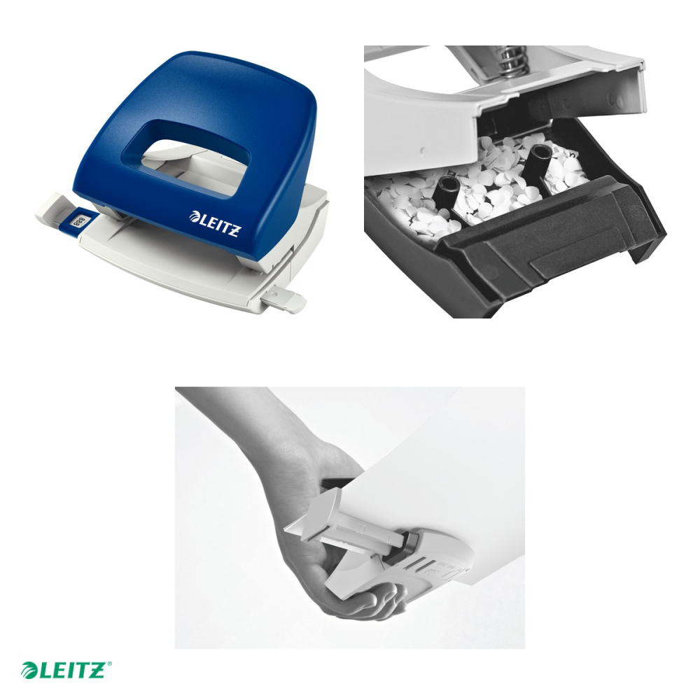 Perforator plastic Leitz 5038 NeXXt Series, perforare 16 coli, albastru [4]