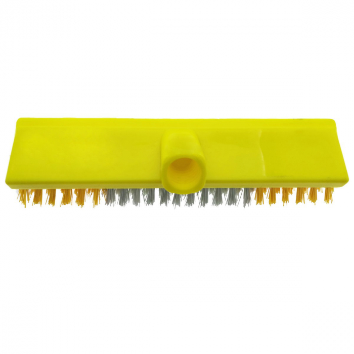 Perie covoare, cu filet 20mm, galben cu alb [3]