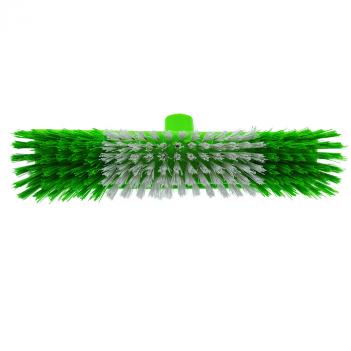 Perie covoare, cu filet 20mm, lungime 260mm, verde cu alb [5]