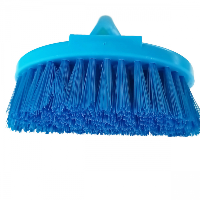 Perie cu maner, pentru curatat lavoar si toaleta, din plastic, lungime fire 30 mm, Y-434, albastru [3]