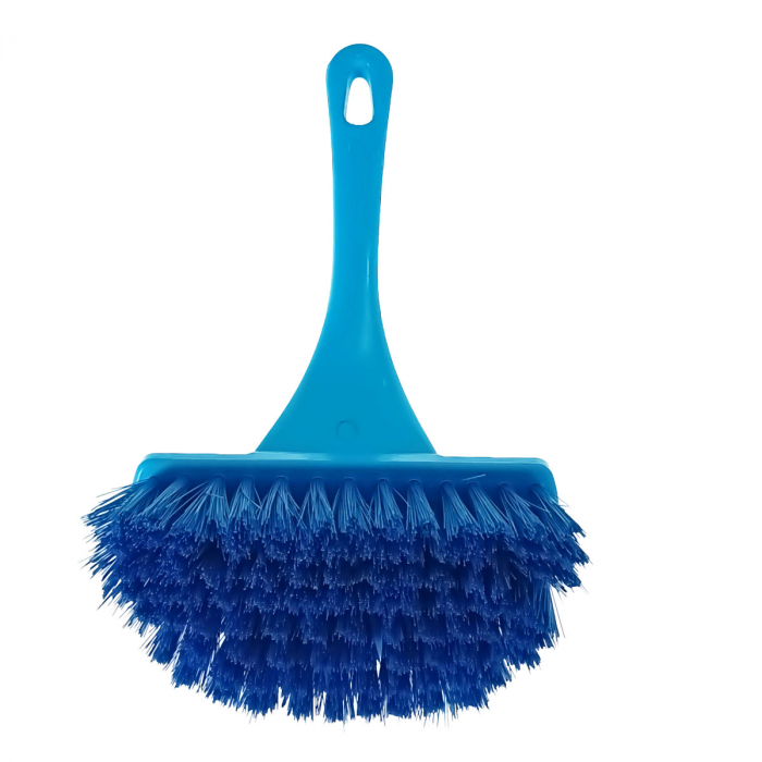 Perie cu maner, pentru curatat lavoar si toaleta, din plastic, lungime fire 30 mm, Y-434, albastru [4]