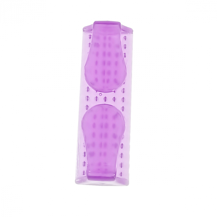 Perie cu maner, pentru unghii, J29-V23 00102, lungime 80mm, in blister, mov [4]