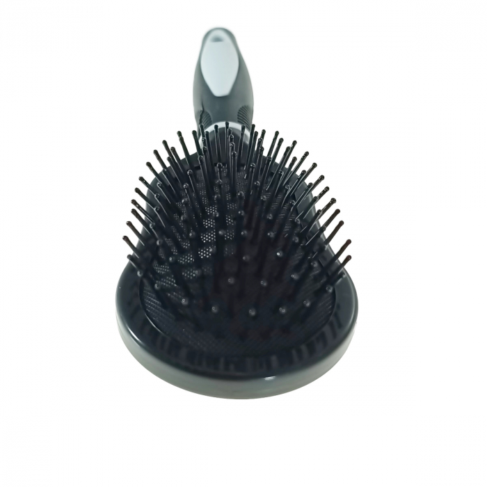 Perie de par cu maner, V2-J-60 00107, cu perii tip ac gamalie, lungime 24cm, neagra [4]
