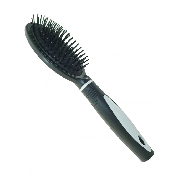 Perie de par cu maner, V2-J-62 00109, cu perii tip ac gamalie, lungime 24 cm, neagra [2]