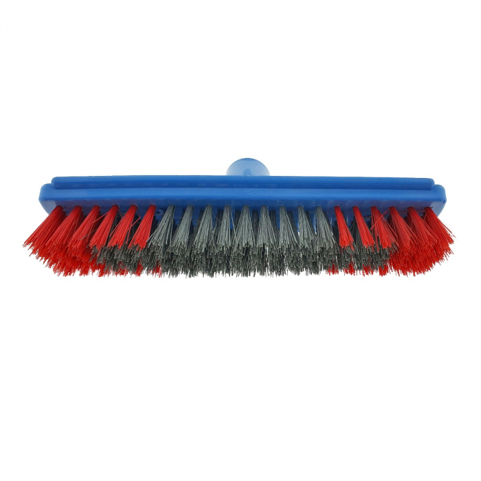 Perie pentru covoare cu filet pentru coada, lungime 250mm, suport albastru [4]