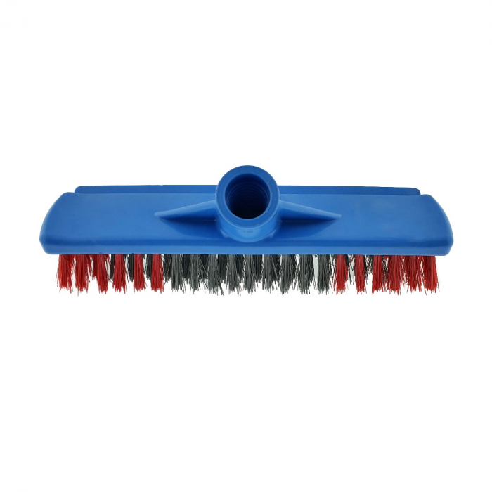 Perie pentru covoare cu filet pentru coada, lungime 250mm, suport albastru [3]
