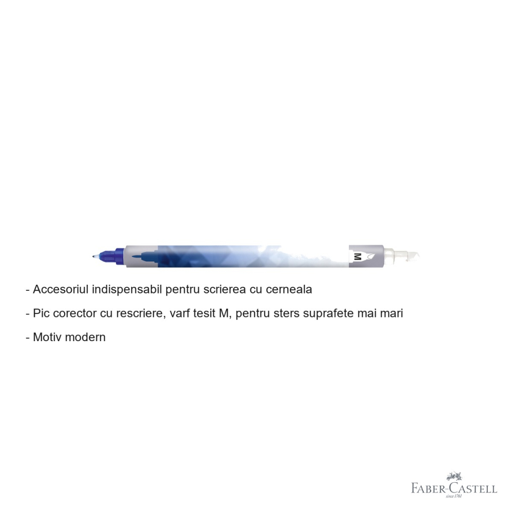 Pic cu rescriere varf tesit M Faber-Castell Scribolino, pentru suprafete mai mari [2]
