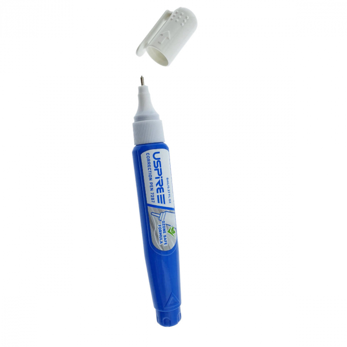 Pix corector cu varf de 7mm, capacitate 8ml, model Correction Pen 97387, lungime 127 mm, uscare rapida [2]