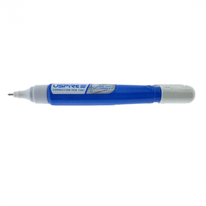 Pix corector cu varf de 7mm, capacitate 8ml, model Correction Pen 97387, lungime 127 mm, uscare rapida [5]