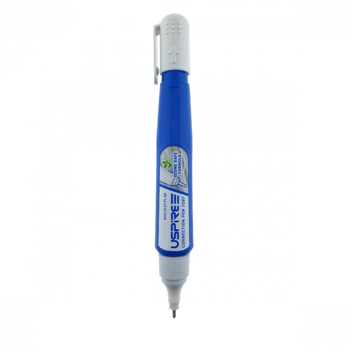 Pix corector cu varf de 7mm, capacitate 8ml, model Correction Pen 97387, lungime 127 mm, uscare rapida [1]