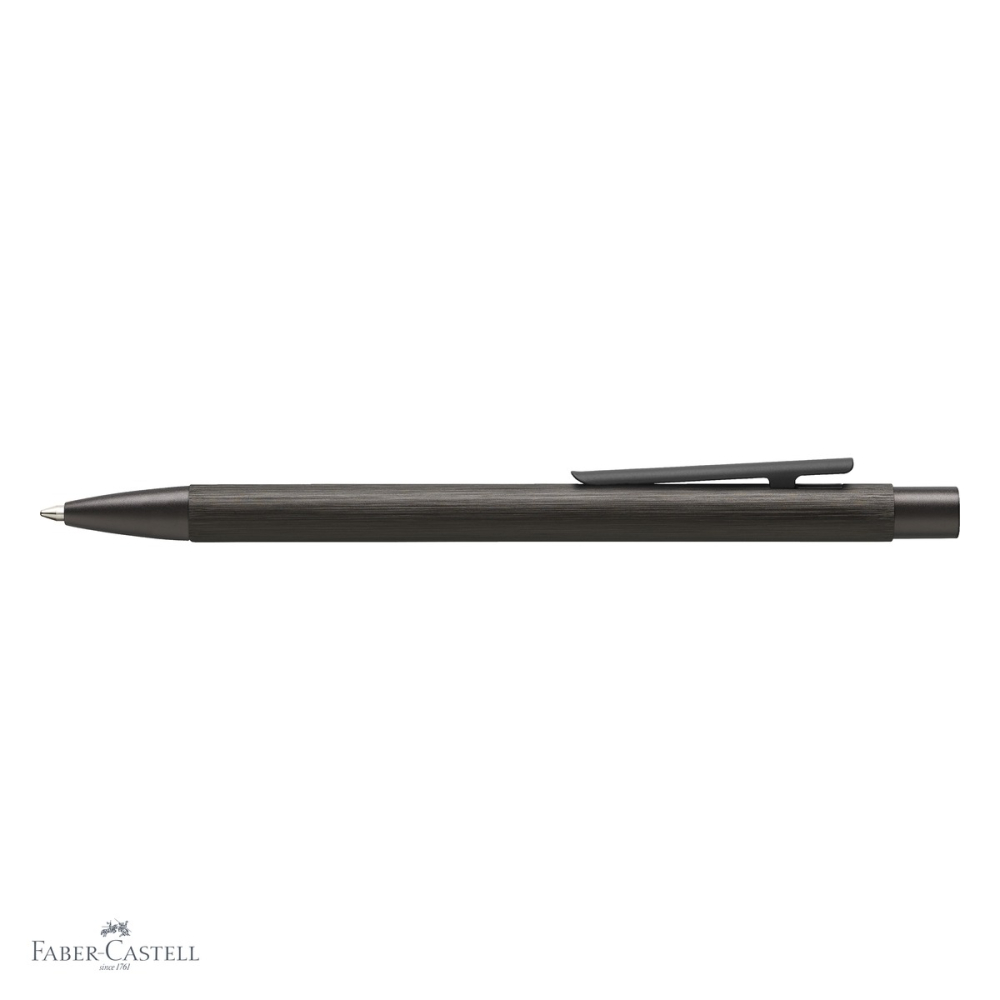 Pix cu bila Faber-Castell Neo Slim Aluminium, corp subtire din metal lacuit negru, pentru profesionisti [4]