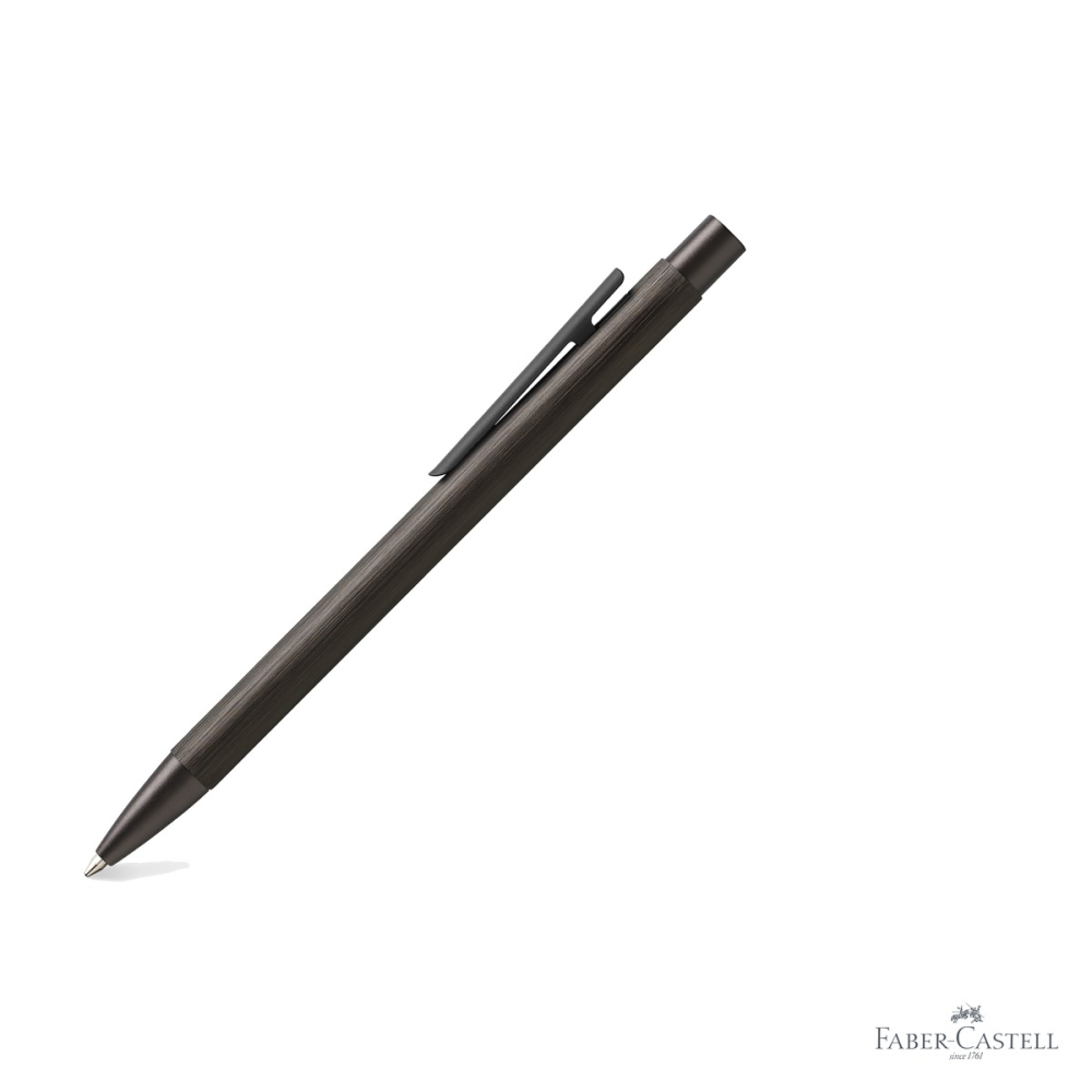 Pix cu bila Faber-Castell Neo Slim Aluminium, corp subtire din metal lacuit negru, pentru profesionisti [3]