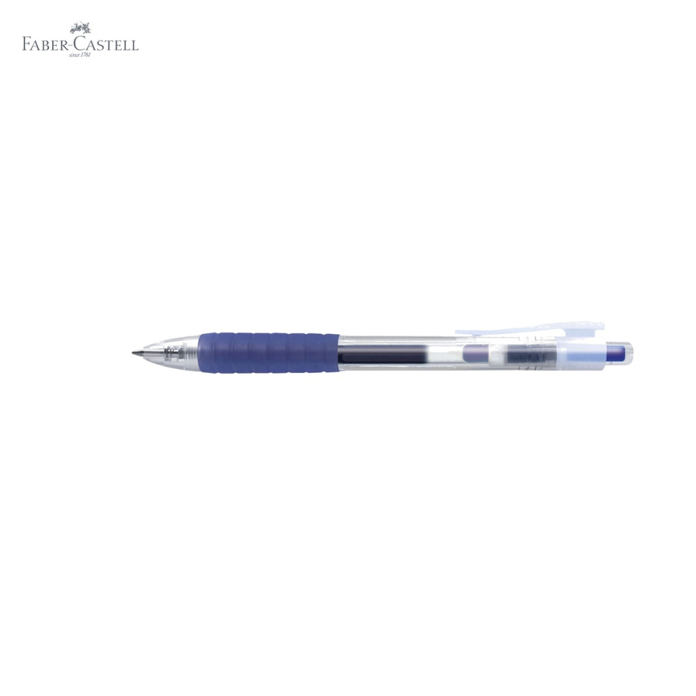 Pix cu gel Faber-Castell Fast Gel 0.7mm, uscare rapida, scriere fluida, albastru [5]