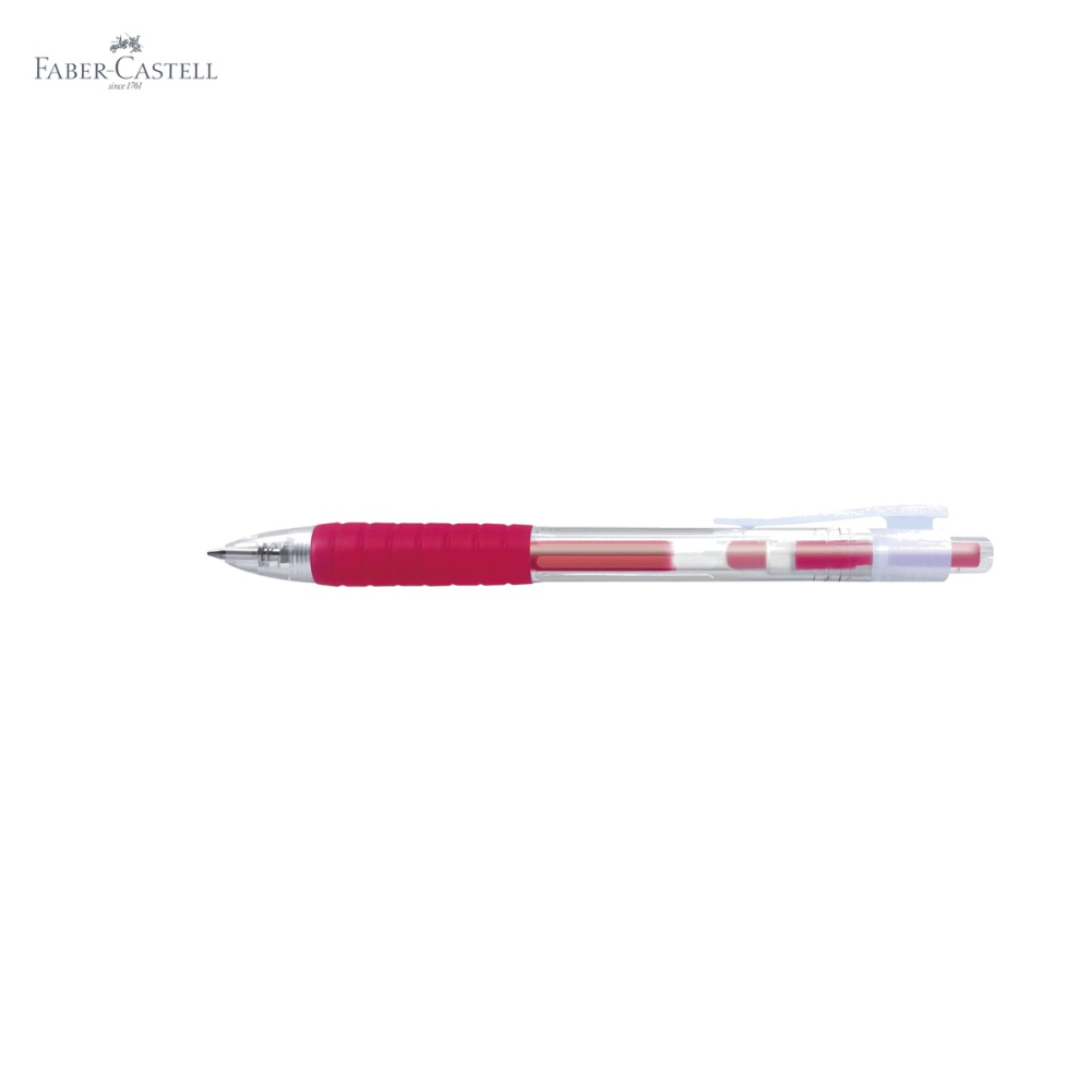Pix cu gel Faber-Castell Fast Gel roz, uscare rapida, scriere fluida 0.7 mm [5]