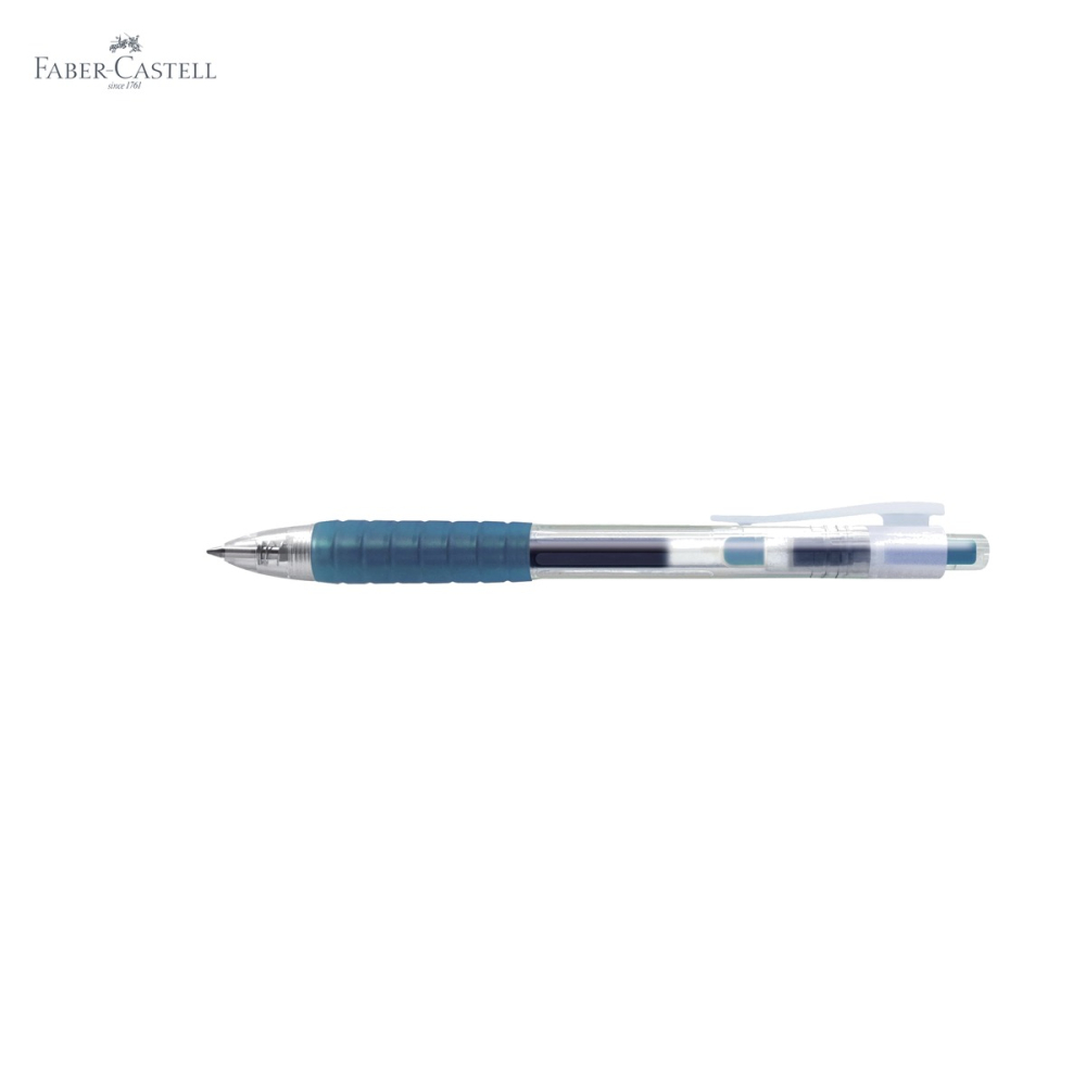 Pix cu gel Faber-Castell Fast Gel turcoaz 0.7mm, uscare rapida, scriere usoara [5]