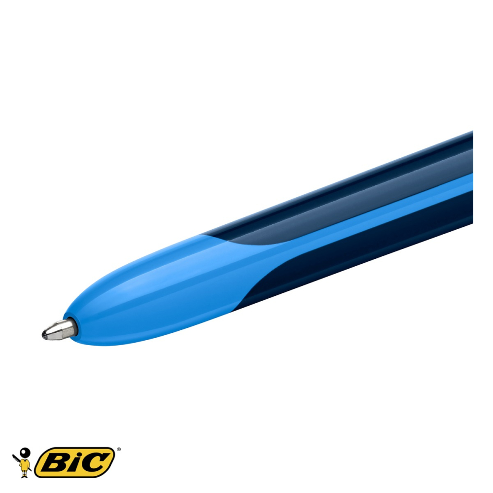 Pix cu mecanism 4 culori Bic Smooth Drop Hybrid, cerneala fluida, pentru birou si scoala [4]