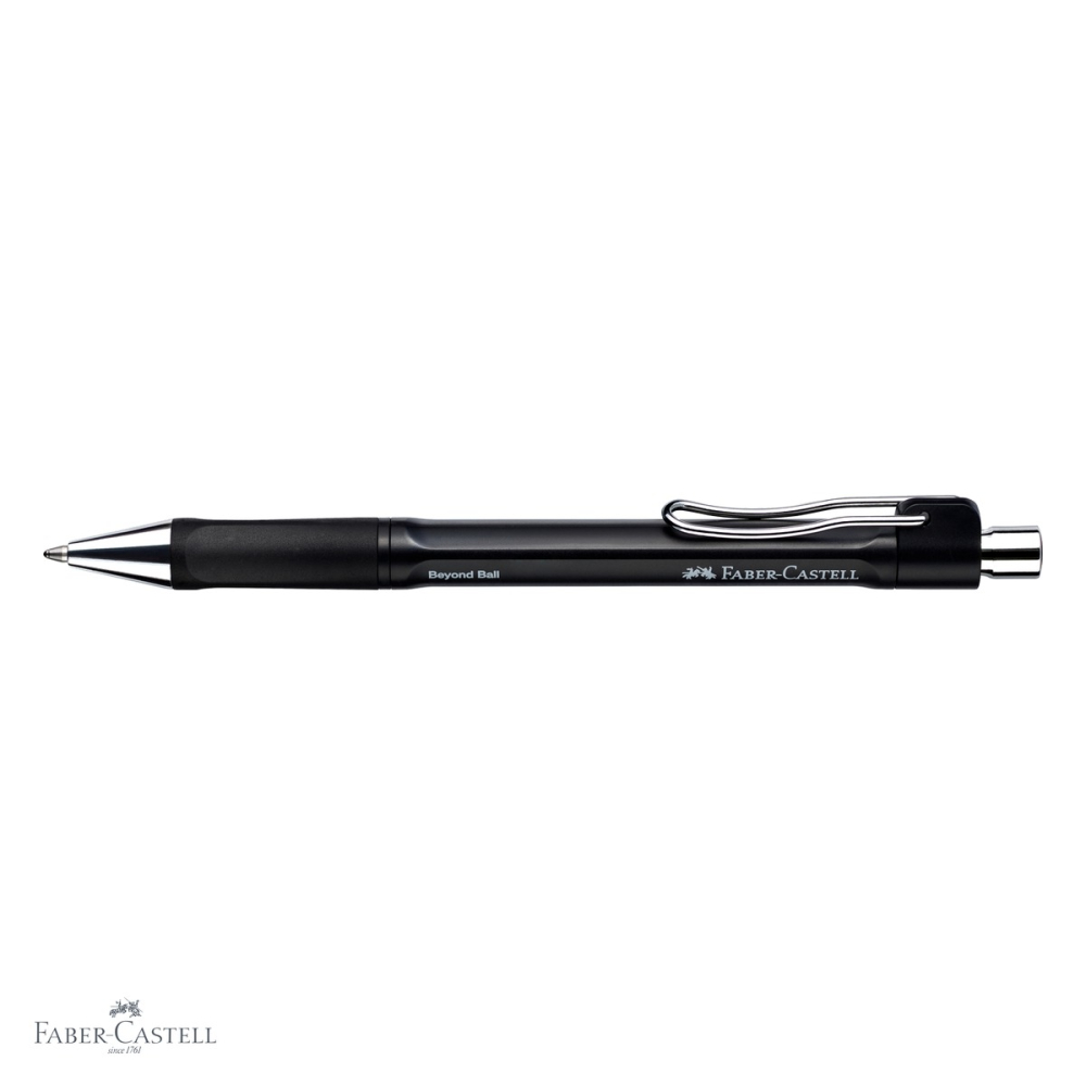 Pix cu mecanism Faber-Castell Beyond, cerneala neagra M, design ergonomic, pentru uz profesional [4]
