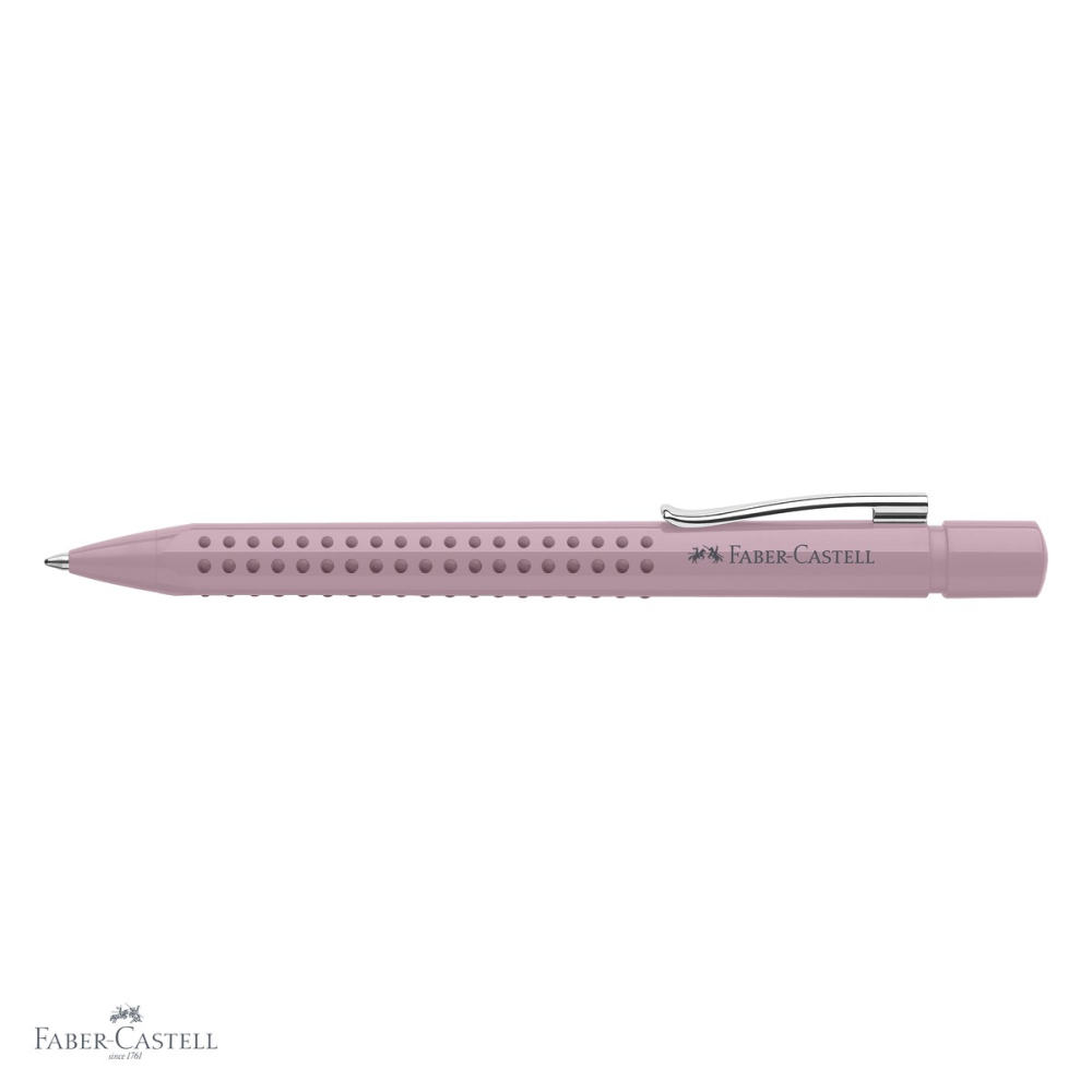 Pix cu mecanism Faber-Castell Grip 2010 Rose, zona anti-alunecare ergonomica, pentru scris zilnic [4]