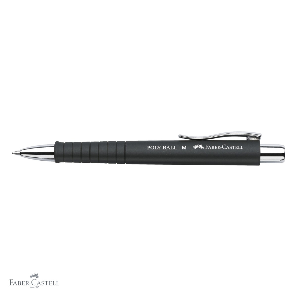 Pix cu mecanism Faber-Castell Poly Ball, grip ergonomic triunghiular, rezerva albastra de mare capacitate [4]